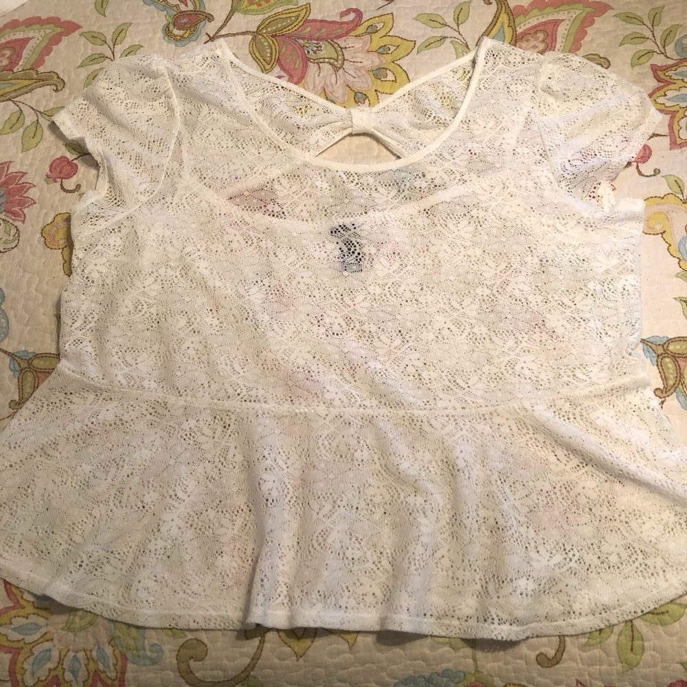 Torrid knot babydoll top.